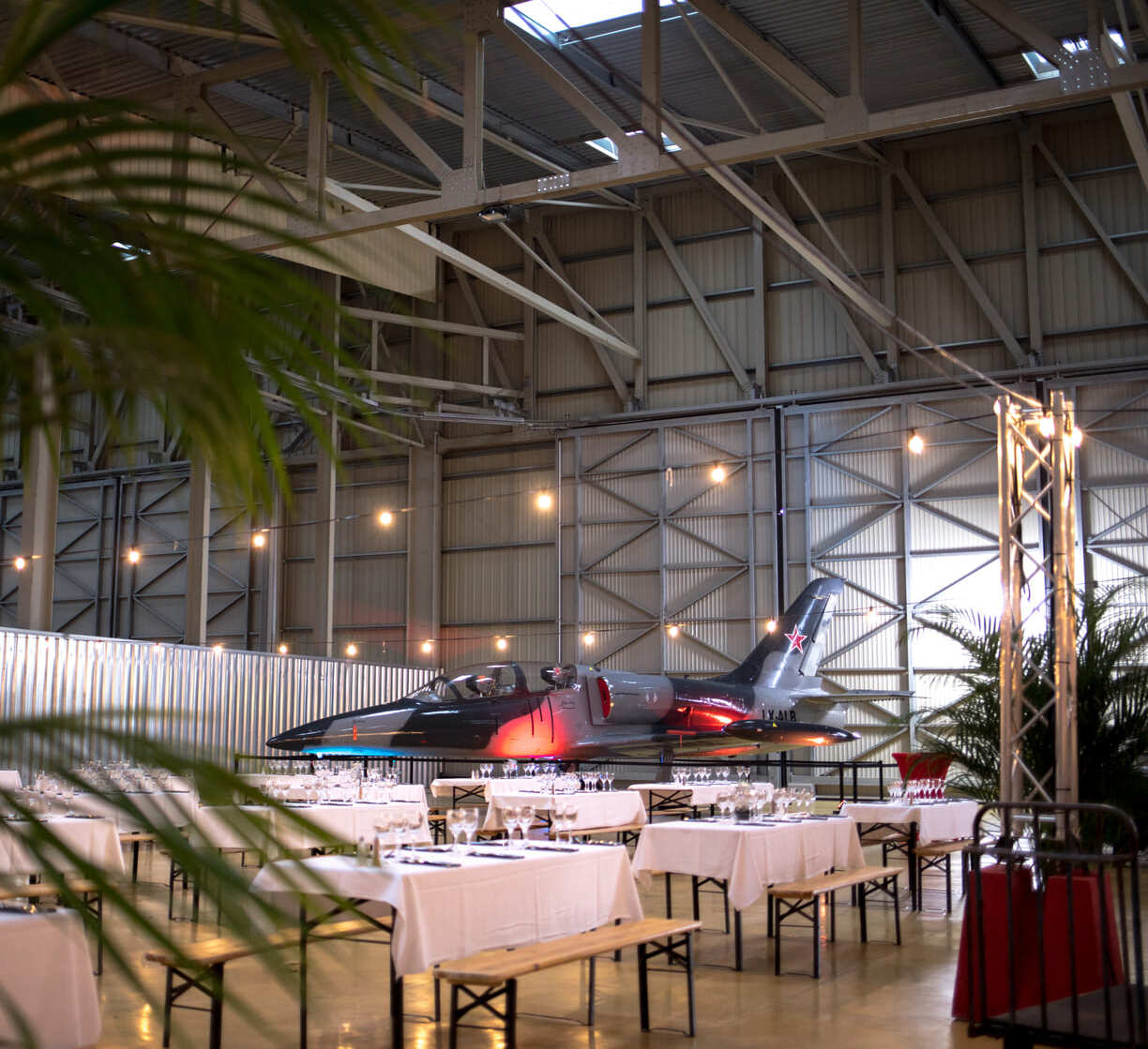 Événement d'entreprise - Diner d'exception à l'Aéroport International du Castellet