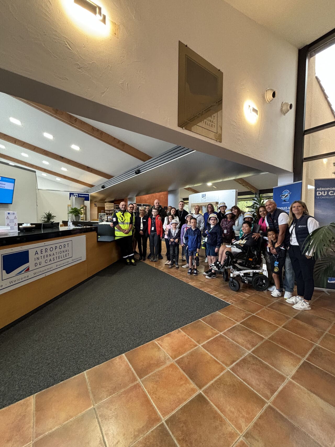 Engagement social auprès des enfants en situation de handicap ou en difficulté à l'Aéroport International du Castellet